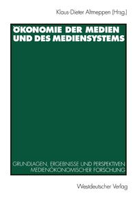 Produktbild: &Ouml;konomie der Medien und des Mediensystems