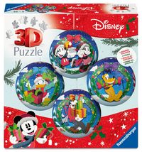 Produktbild: 3D Puzzle-Ball-Set Holiday Baubles Disney