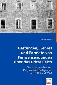 Produktbild: Lehnert, S: Gattungen, Genres und Formate von Fernsehsendung