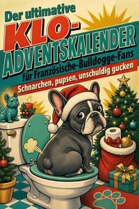 Produktbild: Der ultimative Klo-Adventskalender f&uuml;r Franz&ouml;sische-Bulldogge-Fans