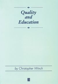 Produktbild: Winch, C: Quality and Education