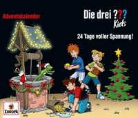 Produktbild: Die drei ??? Adventskalender - 24 Tage voller Spannung (3CD's)
