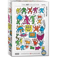 Bild vom Artikel Eurographics 6000-5513 - Keith Haring Collage, Puzzle, 1000 Teile vom Autor Keith Haring