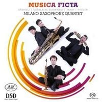 Produktbild: Musica Ficta-Werke f&uuml;r Saxophon Quartett
