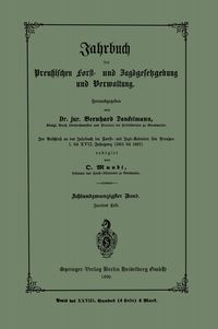 Produktbild: Jahrbuch der Preutzischen Forst- und Jagdgesetzgebung und Verwaltung