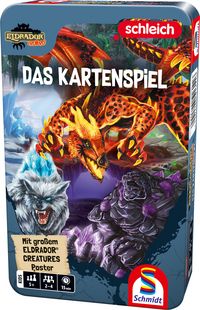 Produktbild: schleich&reg; 51611 - Eldrador Creatures, Das Kartenspiel Quartett & Trumpf, Metalldose