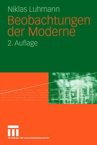 Produktbild: Beobachtungen der Moderne