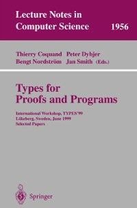 Produktbild: Types for Proofs and Programs