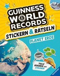 Produktbild: Guinness World Records Stickern und R&auml;tseln: Planet Erde