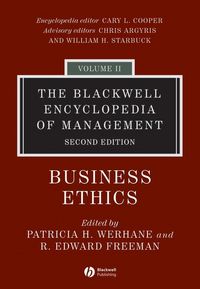 Produktbild: Werhane, P: Blackwell Encyclopedia of Management