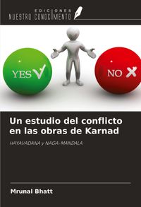 Produktbild: Un estudio del conflicto en las obras de Karnad