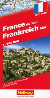 Frankreich Süd Strassenkarte 1:600 000