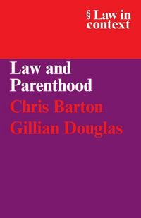 Produktbild: Law and Parenthood