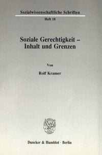 Produktbild: Soziale Gerechtigkeit - Inhalt und Grenzen.