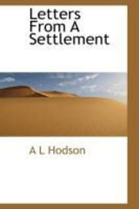 Produktbild: Letters from a Settlement