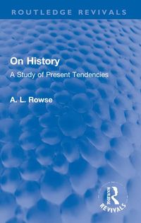 Produktbild: Rowse, A: On History