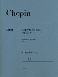Produktbild: Fr&eacute;d&eacute;ric Chopin - Scherzo cis-moll op. 39