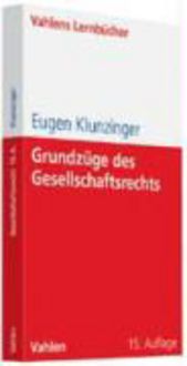 Produktbild: Grundz&uuml;ge des Gesellschaftsrechts