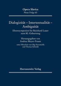 Produktbild: Dialogizit&auml;t - Intertextualit&auml;t - Ambiguit&auml;t