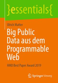 Produktbild: Big Public Data aus dem Programmable Web