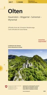 Produktbild: 224T Olten Wanderkarte