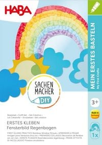 Produktbild HABA 2013239 - SachenMacher DIY: Erstes Kleben Fensterbilder Regenbogen, Erstes Basteln