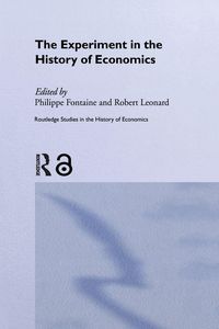 Produktbild: The Experiment in the History of Economics
