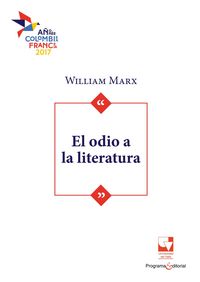 Produktbild: El odio a la literatura