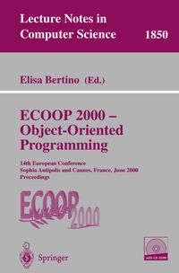 Produktbild: ECOOP 2000 - Object-Oriented Programming