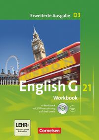 Produktbild: English G 21 - Erweiterte Ausgabe D - Band 3: 7. Schuljahr