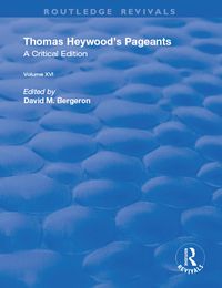 Produktbild: Thomas Heywood's Pageants