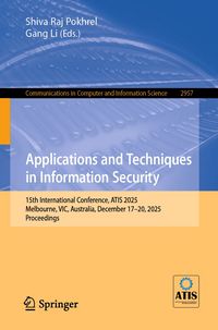 Produktbild: Applications and Techniques in Information Security