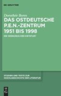 Produktbild: Das ostdeutsche P.E.N.-Zentrum 1951 bis 1998