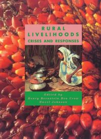 Produktbild: Rural Livelihoods: Crises and Responses