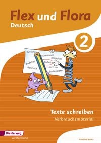 Produktbild: Flex und Flora 2. Heft Texte schreiben: Verbrauchsmaterial