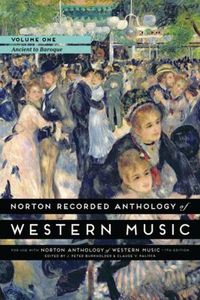Produktbild: Norton Recorded Anthology of Western Music, Volume 1: Ancient to Baroque