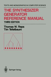 Produktbild: The Synthesizer Generator Reference Manual
