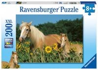 Produktbild: Puzzle Ravensburger Pferdegl&uuml;ck 200 Teile XXL