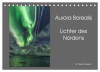 Produktbild: Aurora Borealis - Lichter des Nordens (Tischkalender 2026 DIN A5 quer), CALVENDO Monatskalender