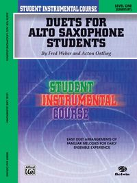 Produktbild: Student Instrumental Course: Duets for Alto Saxophone Students, Level I