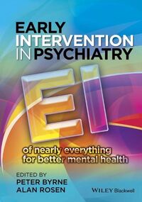 Produktbild: Early Intervention in Psychiatry