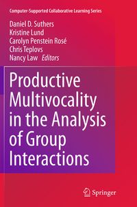 Produktbild: Productive Multivocality in the Analysis of Group Interactions