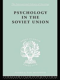 Produktbild: Simon, B: Psychology in the Soviet Union Ils 272