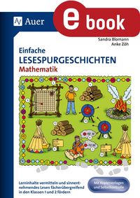 Produktbild: Einfache Lesespurgeschichten Mathematik