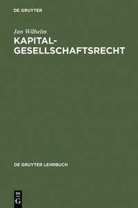 Produktbild: Kapitalgesellschaftsrecht