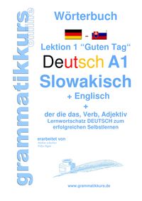 Produktbild: W&ouml;rterbuch Deutsch - Slowakisch - Englisch Niveau A1