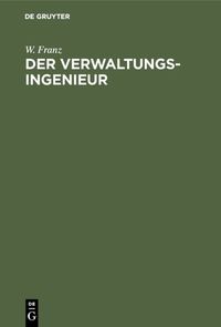 Produktbild: Der Verwaltungsingenieur