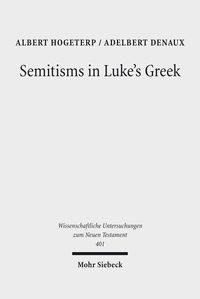 Produktbild: Semitisms in Luke's Greek