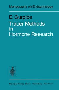 Produktbild: Tracer Methods in Hormone Research