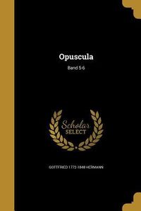 Produktbild: Opuscula; Band 5-6